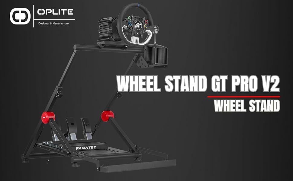 Стенд для керма OPLITE Wheel Stand GT PRO - універсальний кріплення для керма Force Feedback, сумісний з Logitech, Thrustmaster, Fanatec