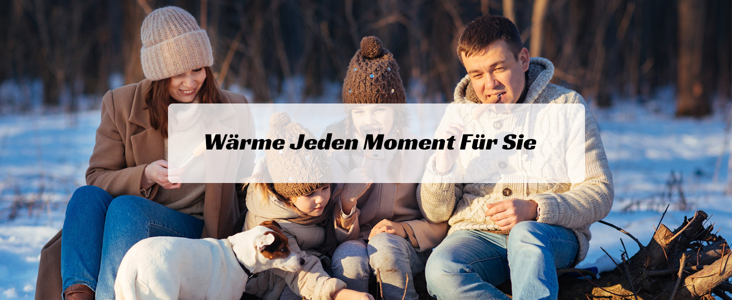 Електричний грілка для рук FANDLISS 6000 mAh USB, 2 шт. - для кемпінгу, на вулицю, на подарунок