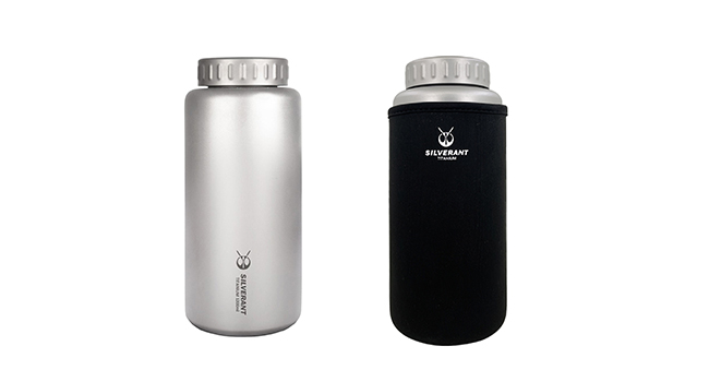 Titan Water Bottle, Large Capacity, Wide-Mouth Sports Bottle, Ultra-Lightweight Camping and Hiking Drinking Bottle, 1200 ml