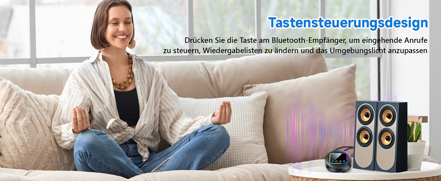 Bluetooth 5.4 Передавач/Приймач AXFEE: HiFi звук, 2-в-1, 3.5mm RCA для дому, авто, TV, навушників