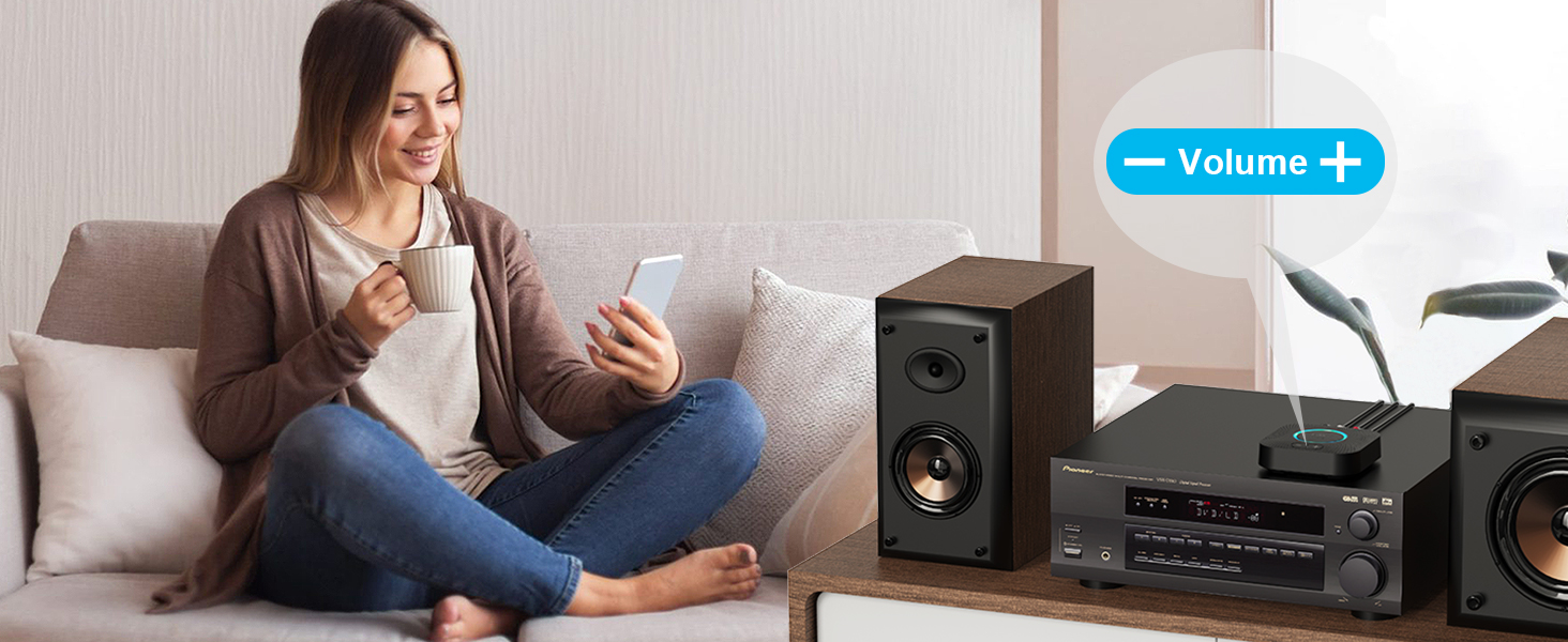 1Mii B06 Plus Bluetooth HiFi приймач: бездротовий аудіоадаптер з aptX HD та aptX-Adaptive, Bluetooth 5.3 для стереосистеми, сумісний зі смартфонами та планшетами