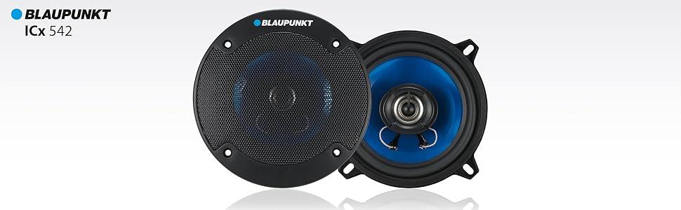 Автомобільна акустика BLAUPUNKT ICX542 5.25'' 130 мм, 210 Вт, чорна, одноканальна