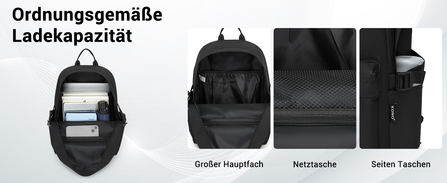 Рюкзак Coege: водонепроникний, для ноутбука 15.4