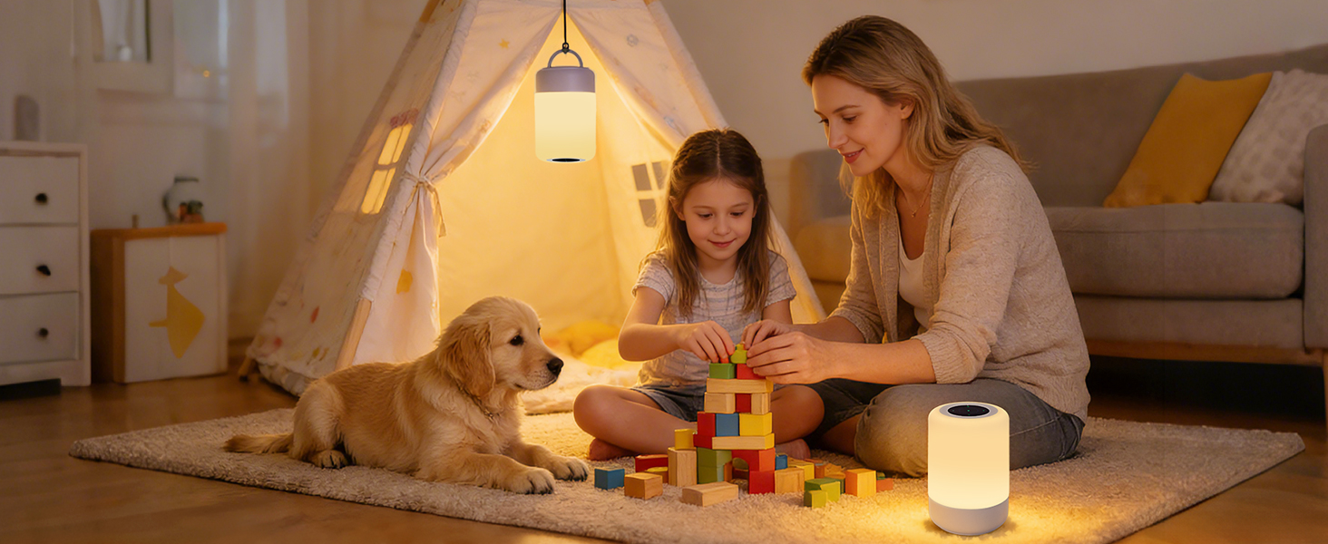 Нічник LED 2 шт, сенсорний диммер, USB зарядка, пульт ДУ, нічник для дітей 13 кольорів, 3 режими, бездротова настільна лампа з таймером для спальні, вітальні (білий)