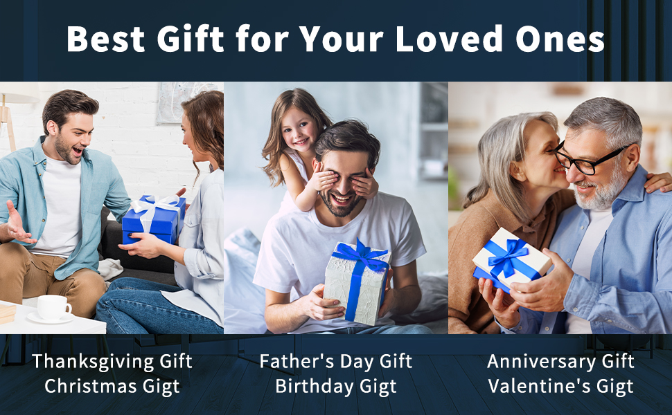 Електричний верстат для гоління SweetLF [2023 Neu] для чоловіків з 3D-поворотною головкою, LED-дисплеєм, IPX7 водонепроникністю та зарядним пристроєм (3 леза + 1 швидка зарядка, чорно-синій)