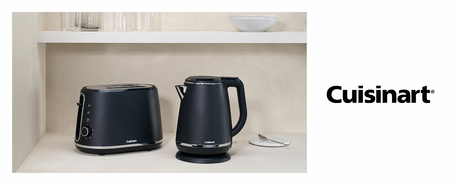 Чайник з нержавіючої сталі Cuisinart 3 кВт, 1,5 л, сірий