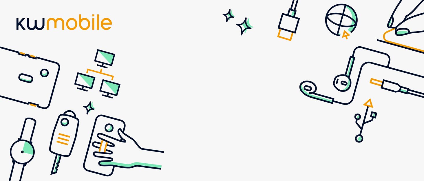 Чохол-книжка kwmobile для Tolino Vision 1/2/3/4 HD - Чохол для eReader з малюнком метеликів, рожевий, білий, жовтий, оранжевий, червоний