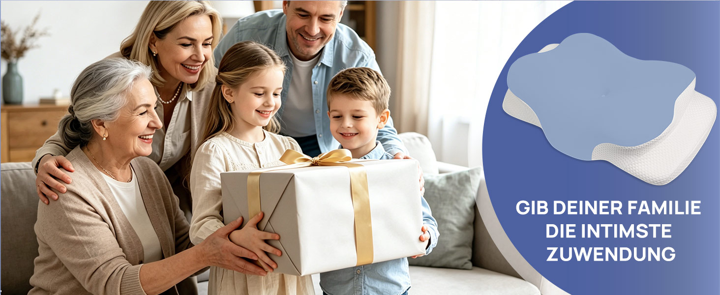 Подушка ортопедична Mulisoft Memory Foam для сну на боці, спині та животі, сіра, розмір М