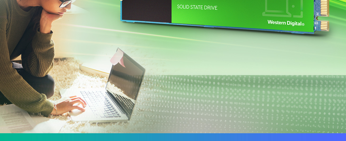 WD Green SN350 1TB NVMe SSD: Швидкий Gen3 PCIe накопичувач M.2 2280