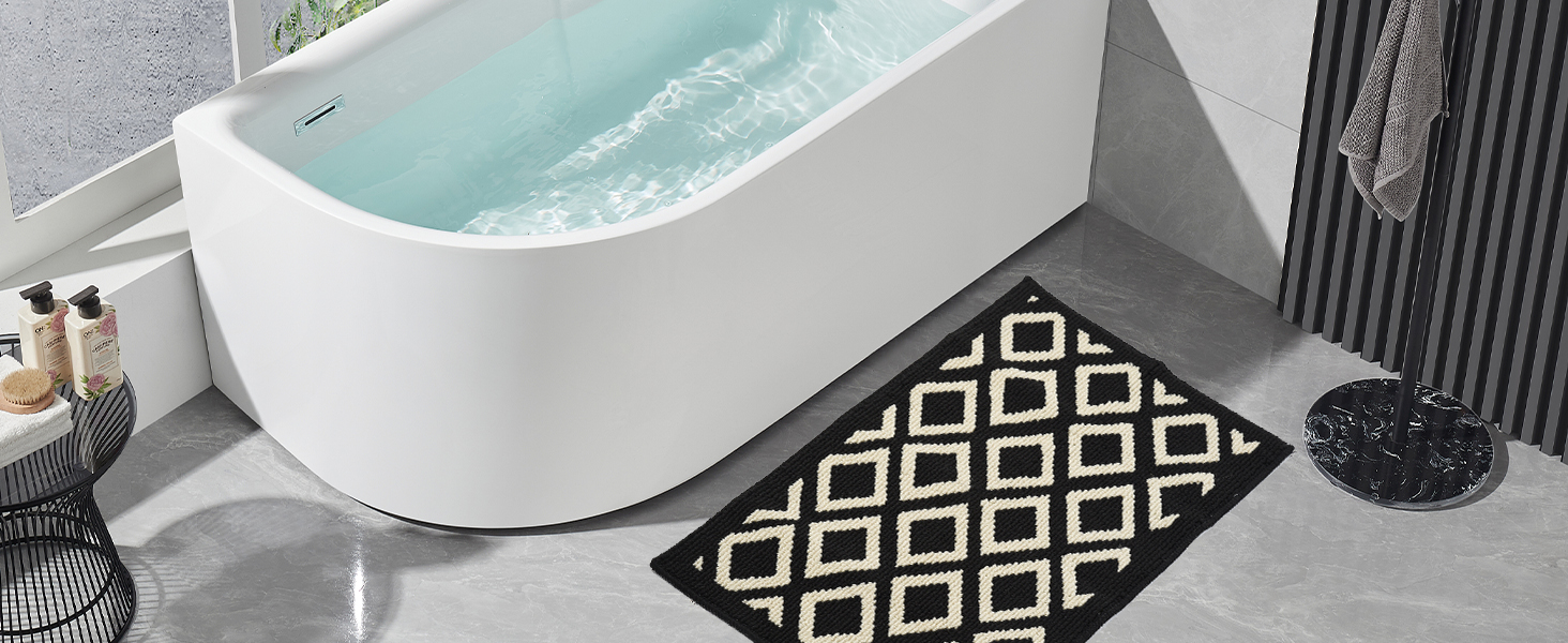 Килимок для дому OTRAKI, 60x90 см, антиковзаюча підлога, легко миється, для собак, вітальні, входу, кухні, тераси