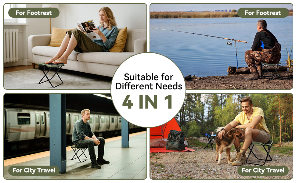 Складаний стілець для відпочинку: садовий, туристичний, для кемпінгу. Легкий та портативний