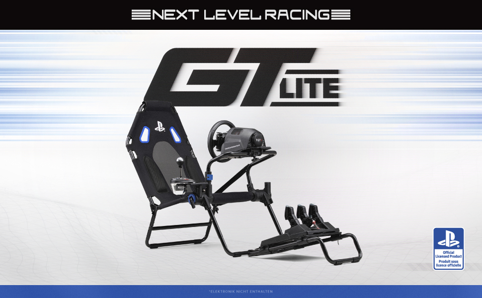 Next Level Racing F-GT Lite Складаний симулятор кокпіту (PlayStation Edition)