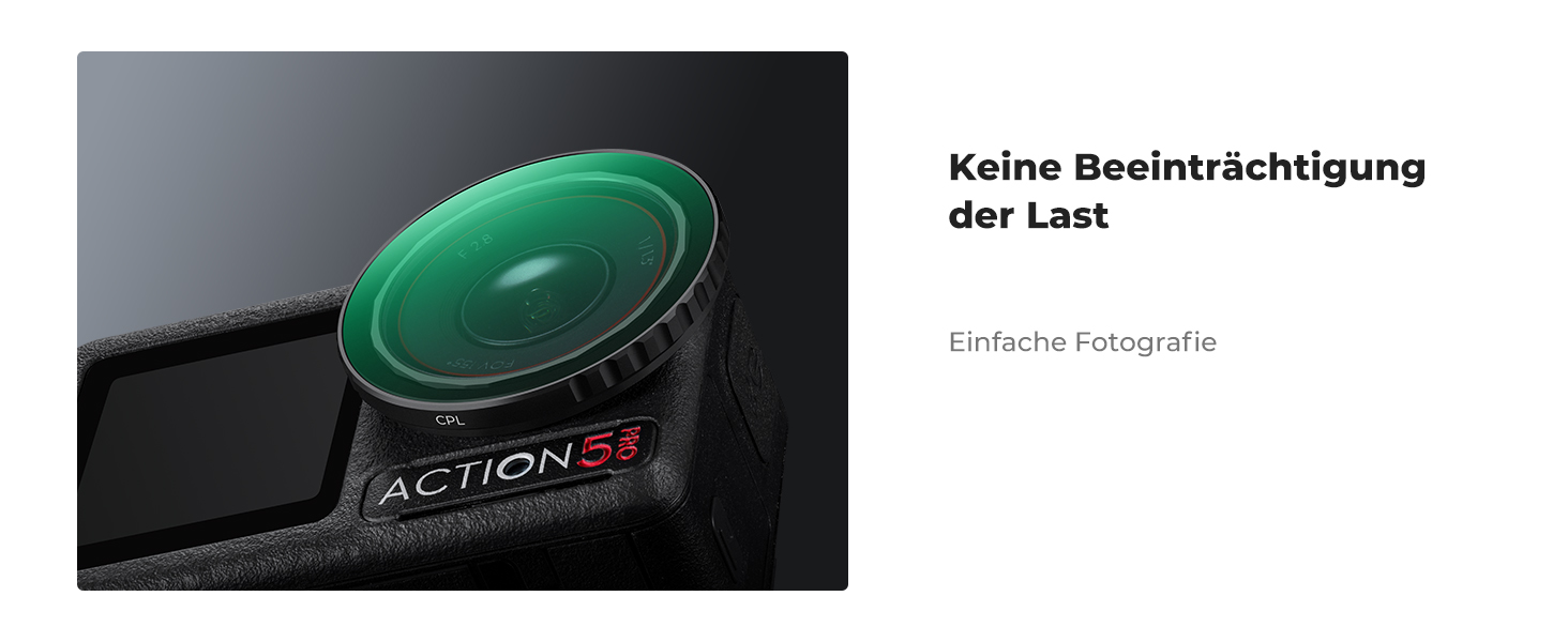 Фільтри нейтральної щільності K&F Concept ND8/16/32/64 для DJI Osmo Action 4/5 PRO - комплект