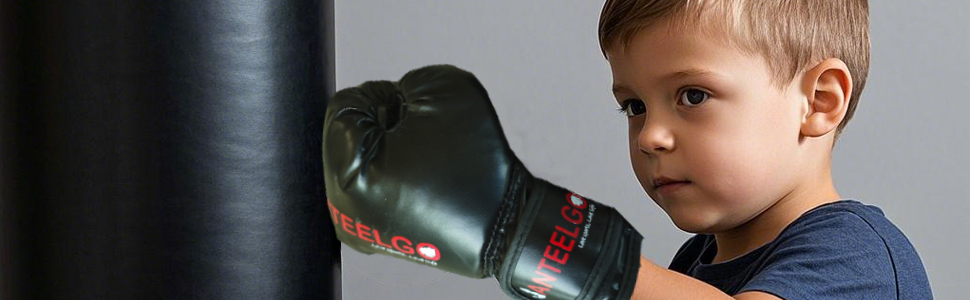 Дитячий боксерський мішок JanTeelGO 150 см з надувною основою - для карате, таеквондо та боксу (3-12 років)