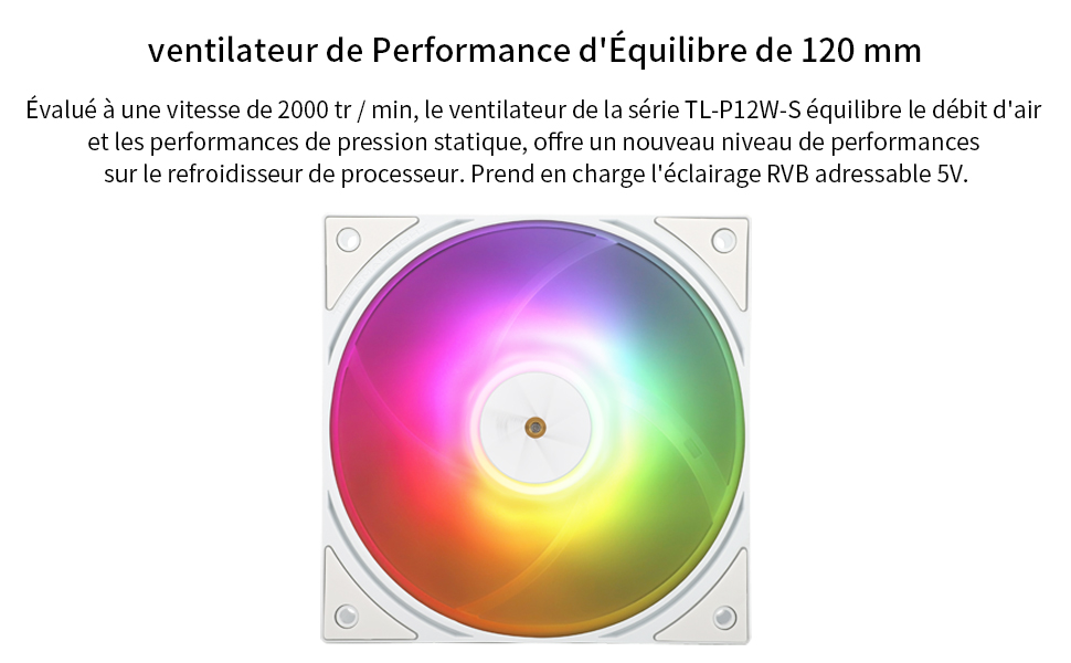 Кулер для процесора TR Assassin X 120R Digital ARGB White - 4 теплові трубки, цифровий дисплей, тихий 120 мм вентилятор PWM, для AM4/AM5, Intel