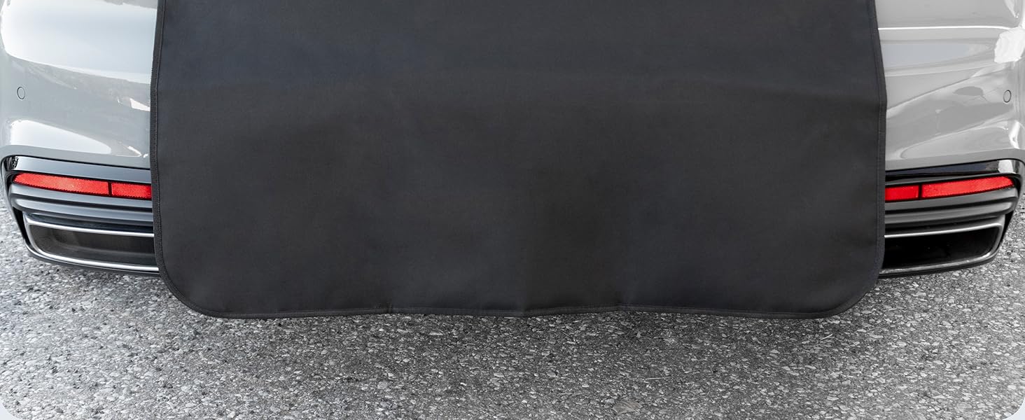 Захист для вантажного відсіку автомобіля [з підкладкою & водонепроникний] – універсальний килимок для багажника, підходить для легкових автомобілів та SUV – захист для багажника від бруду та подряпин (100x100 см)