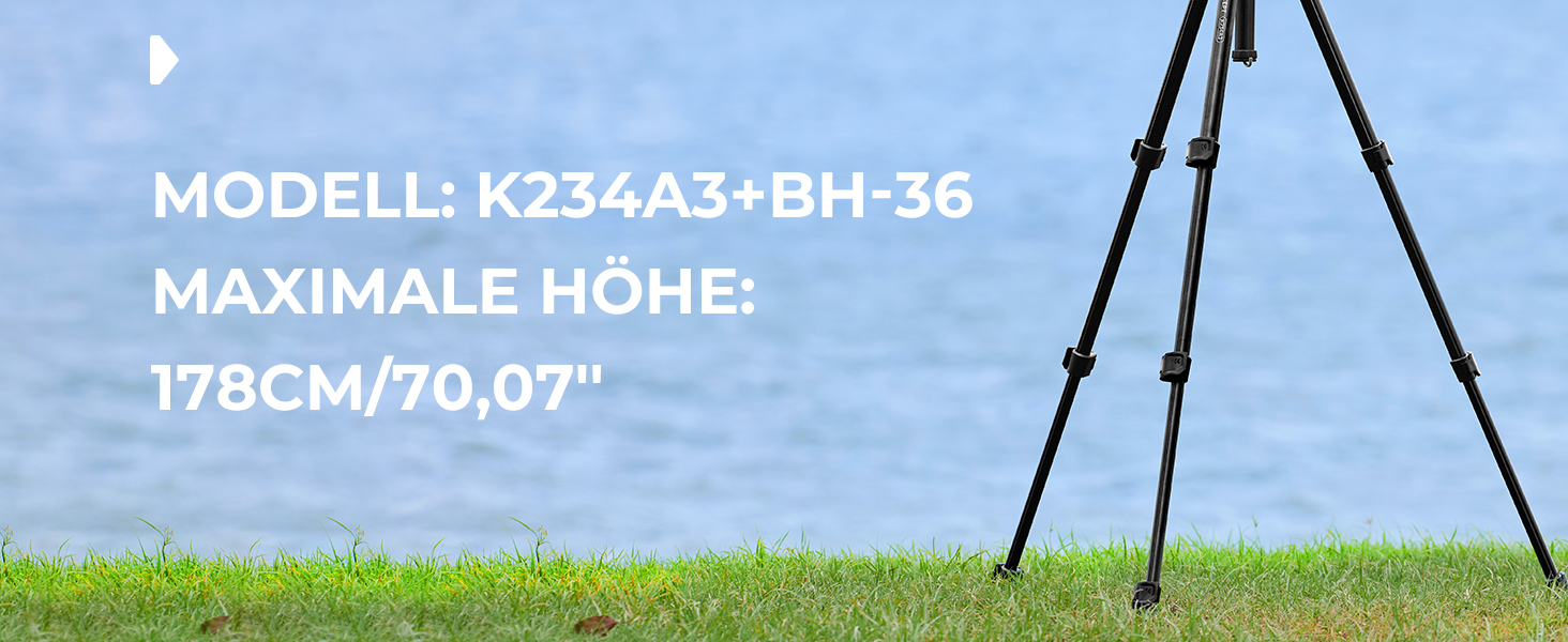 Штатив K&F Concept 152 см з карбону, легкий трипод з гнучким кульковим голівкою 360°, 1/4'' гвинт, чохол для DSLR камери A225C0+BH-25L (178 см, 8 кг, з тримачем для телефону)
