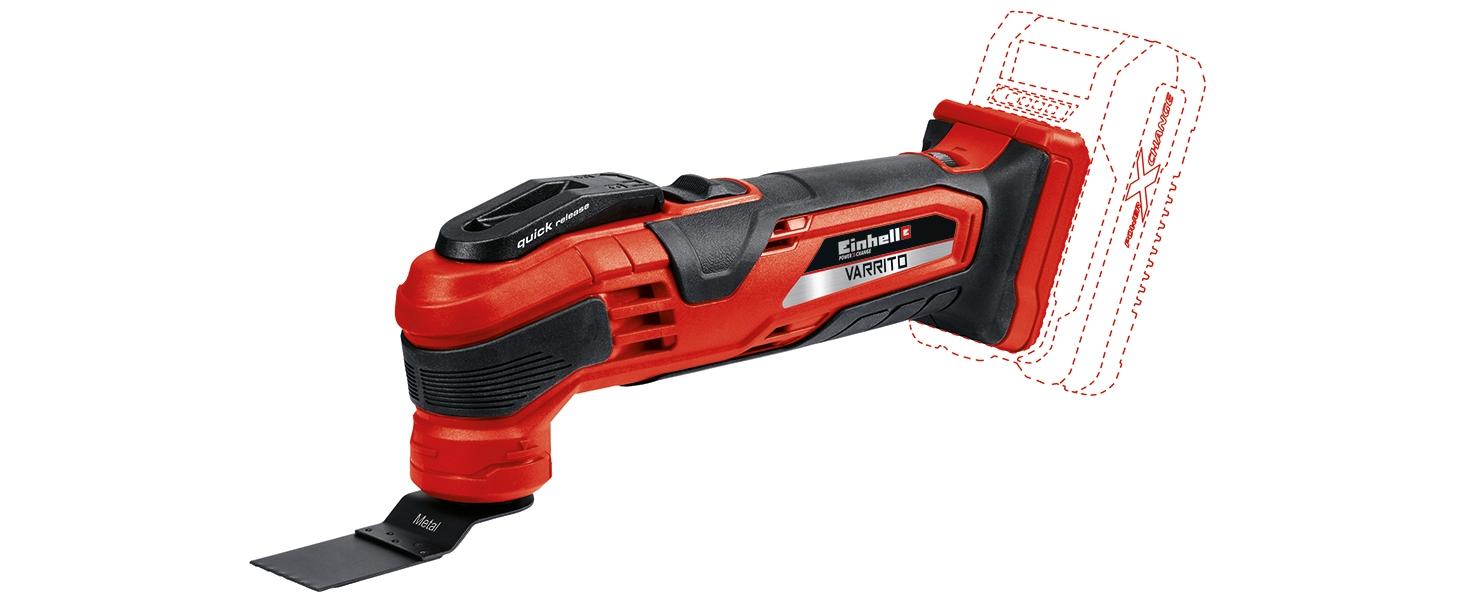 Акумуляторний ударний дриль Einhell TE-ID 18 Li-Solo Power X-Change (18 В, Li-Ion, 13 мм, без акумулятора та зарядного пристрою)