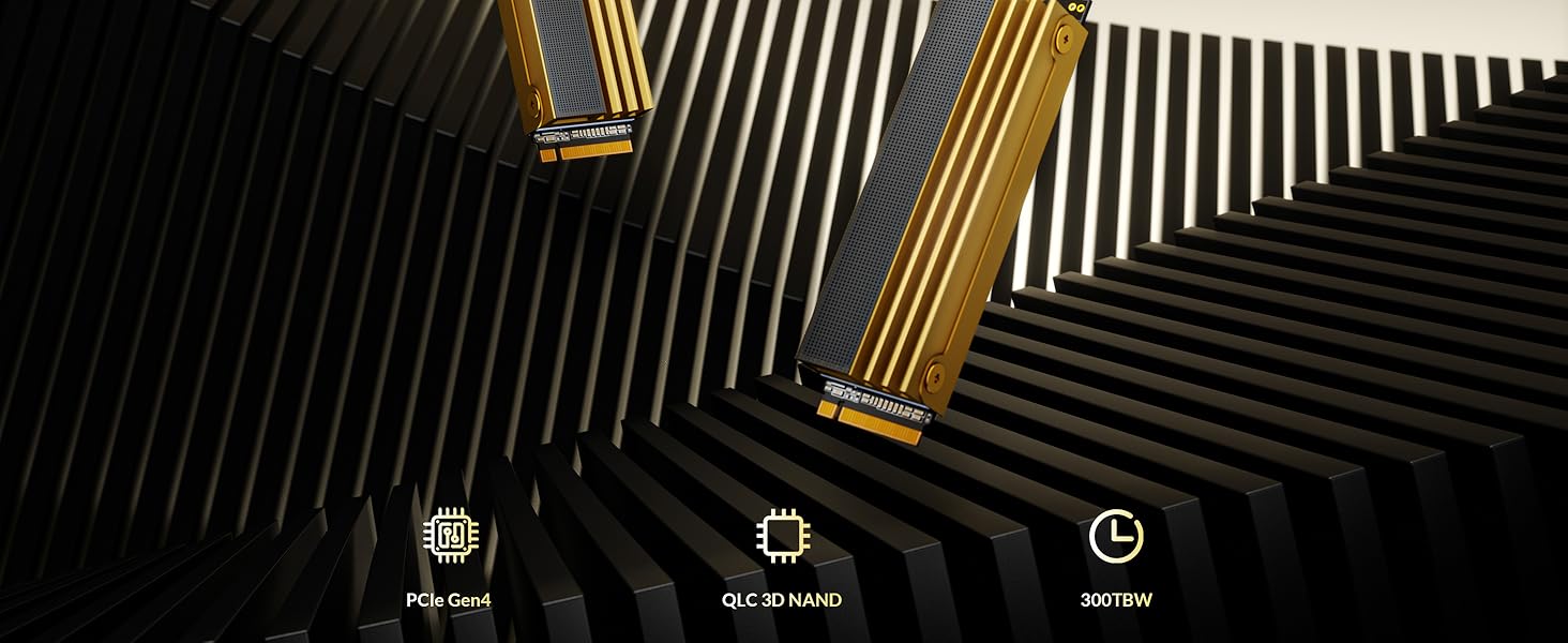 SSD iDsonix NVMe M.2 512GB PCIe 4.0: Швидкий накопичувач для ПК, ігор та редагування відео