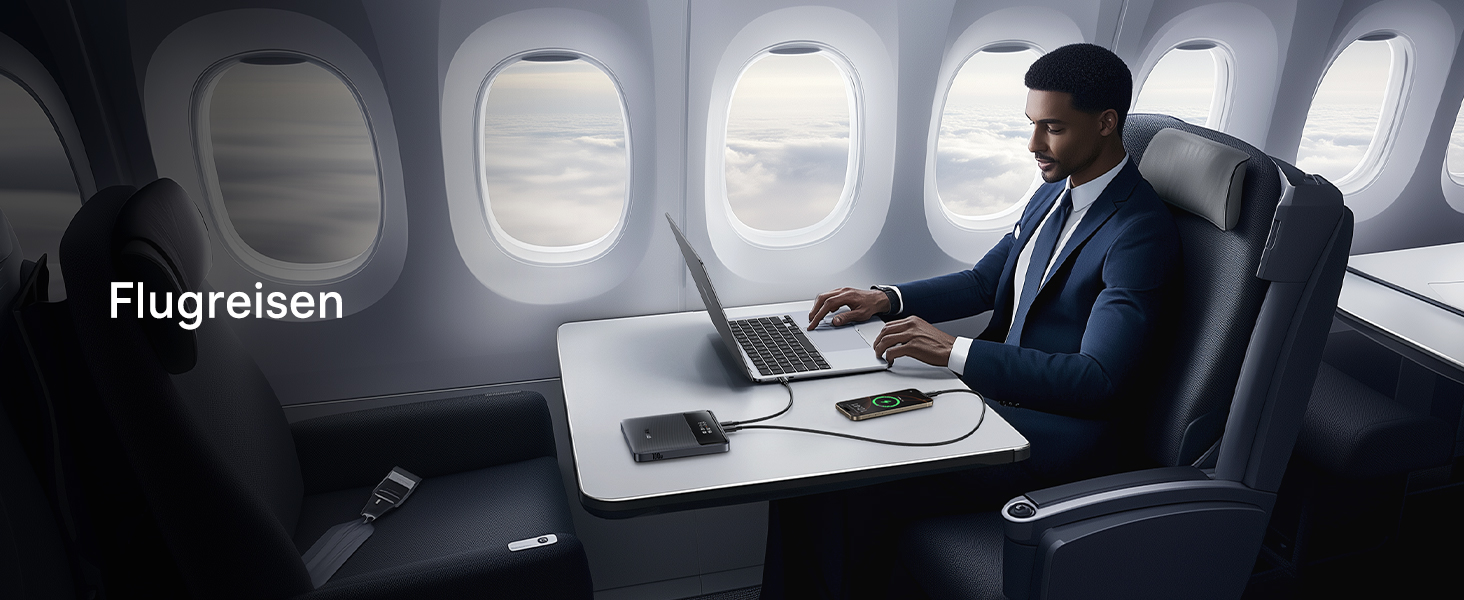 Power Bank Baseus 20000mAh 100W PD: Швидка зарядка для ноутбуків, MacBook, iPad, iPhone, Samsung та інших пристроїв (Чорний)