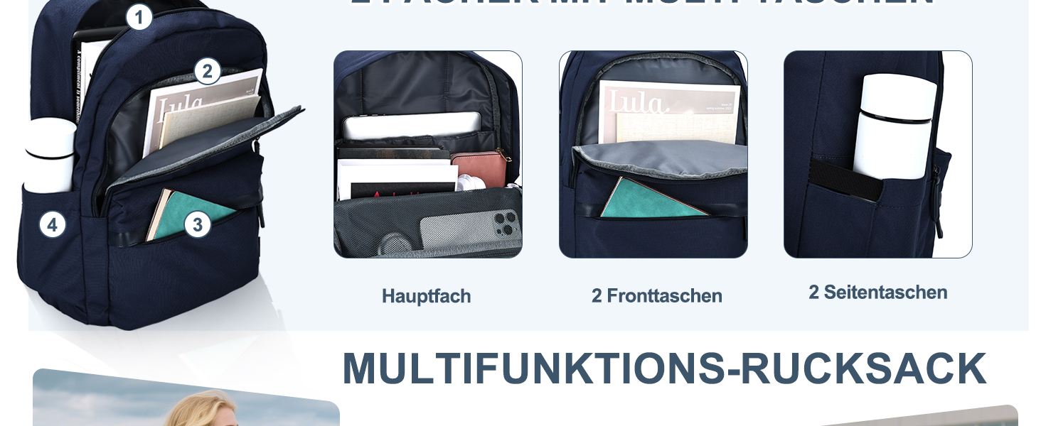 Рюкзак RAVUO для чоловіків та жінок, 15.6 дюймів, водонепроникний, для підлітків, для школи, подорожей, роботи, чорний, бордовий