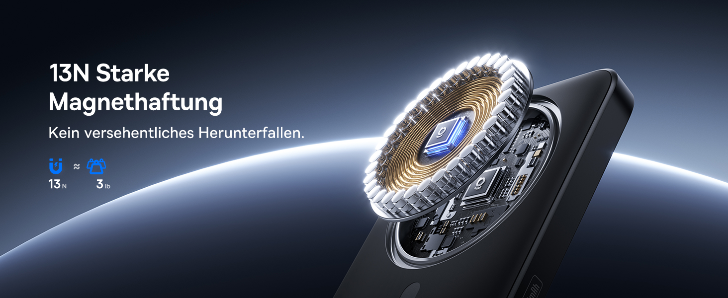 Power Bank Baseus EnerFill MagSafe 10000mAh з PD 22.5W та бездротовою зарядкою 15W (Qi2), чорний