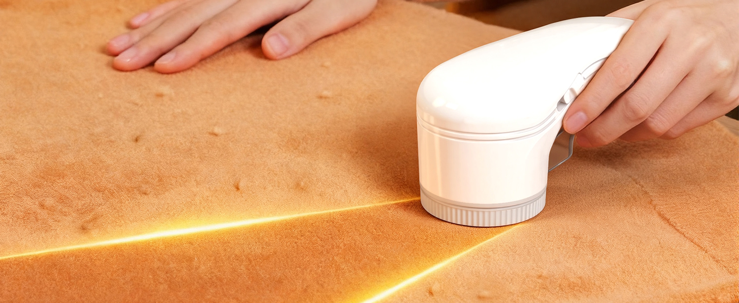 Електричний видалення ворсу для одягу та килимів (3 леза)