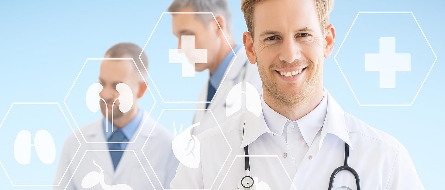 Автоматичний тонометр на плече з LCD-дисплеєм та регульованою манжетою (22–42 см), One-Touch, перловий колір