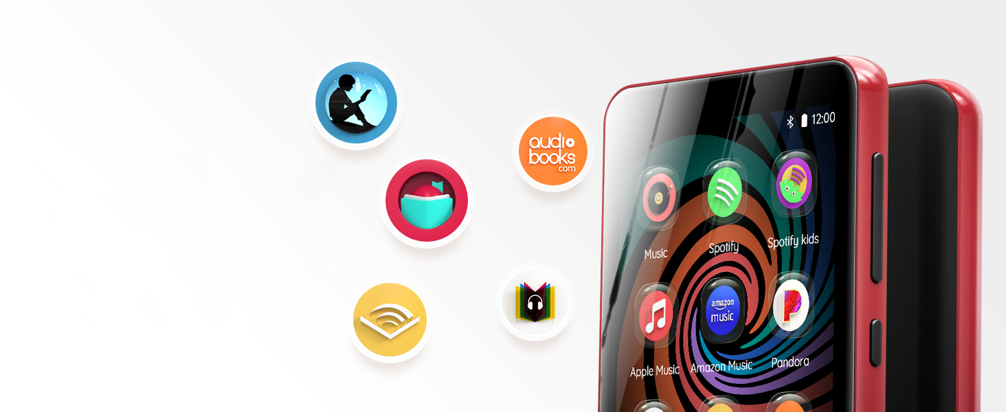 MP3 плеєр Innoasis з Bluetooth та WiFi, 4