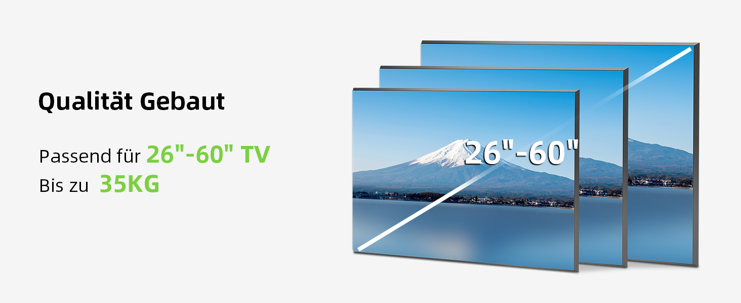 Кріплення для телевізора USX-MOUNT XMM902: поворотне та нахилене, для телевізорів 26-60 дюймів (до 35 кг), VESA 400x400 мм
