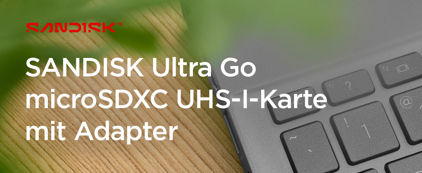 Карта пам'яті SanDisk Ultra Go microSDXC 64GB UHS-I Class 10 U1 A1 з адаптером для смартфонів та планшетів, до 150 МБ/с