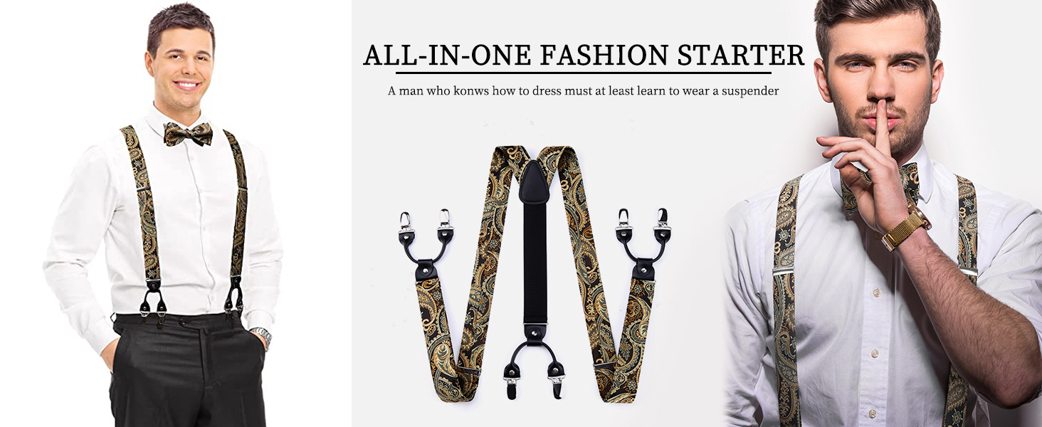 HISDERN Чоловіча краватка-метелик з кишеньковим хустинкою, комплект. Краватка-метелик для чоловіків у горошок/з принтом тварин, для весілля, вечірки, темно-синій/білка