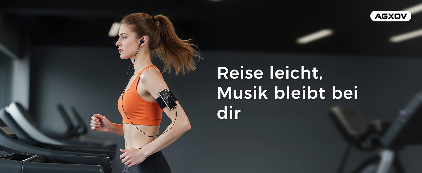 MP3 плеєр з Bluetooth 5.3 та карткою пам'яті 128ГБ, Hi-Fi плеєр з динаміком та навушниками, металевий корпус, акумулятор на 36 годин, для дітей, школи та подорожей