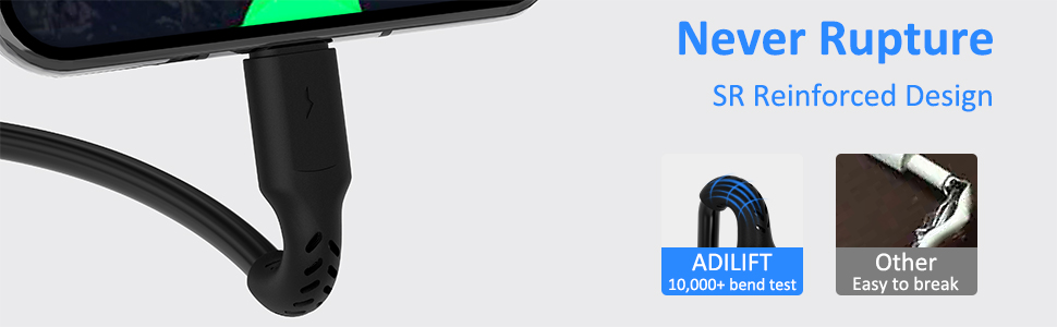 USB-C кабель короткий 20 см (5 шт) Type-C 3A для Samsung Galaxy, Huawei, OnePlus - Чорний