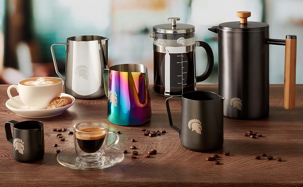 BaristaSoul Barista Legends® - Герметична кавова банка 500г з нержавіючої сталі з вічним календарем (Gunmetal)