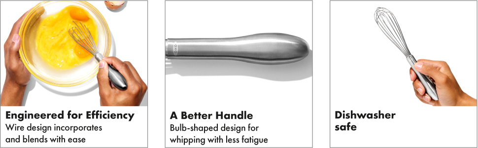 Віск OXO STL Ballon, 23 см - нержавіюча сталь