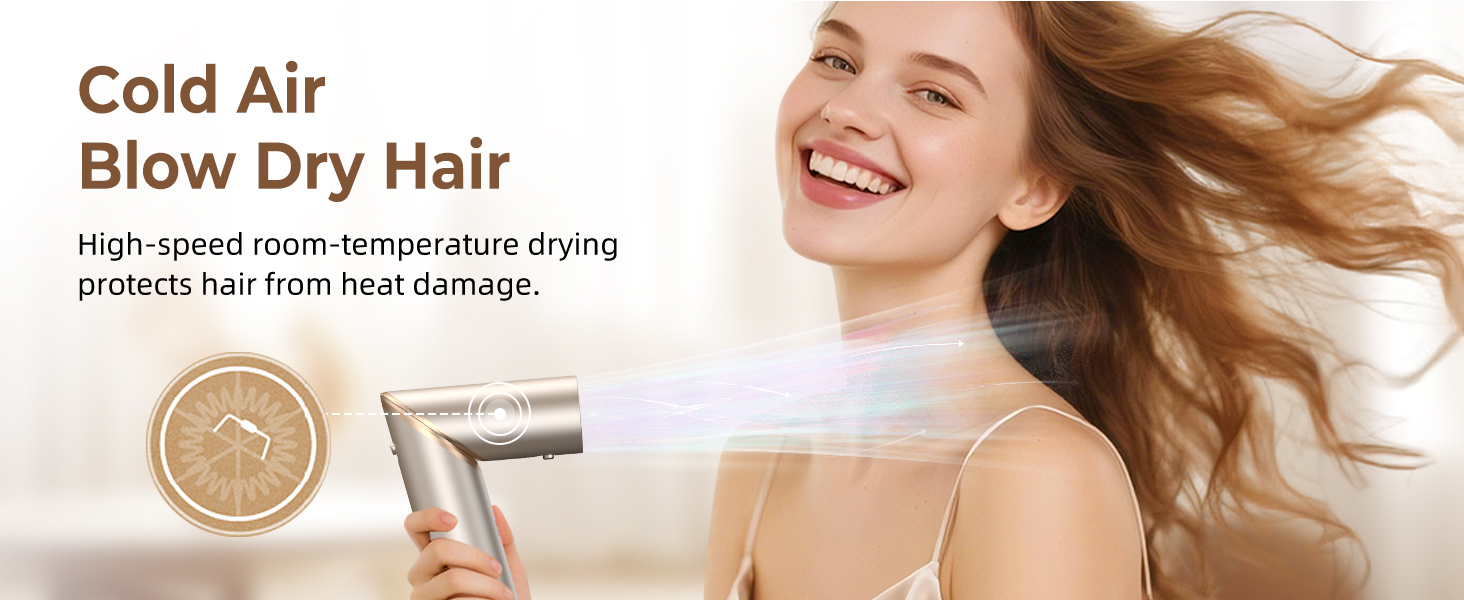 UKLISS Hairstyler 8 в 1: Професійний стайлер для волосся з авто-завивкою, іонізацією та функцією фена, підходить для всіх типів волосся, золотий