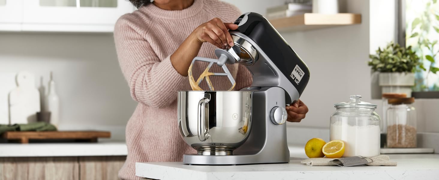 Кухонна машина Kenwood kMix KMX750BK, стаціонарний міксер, чорний