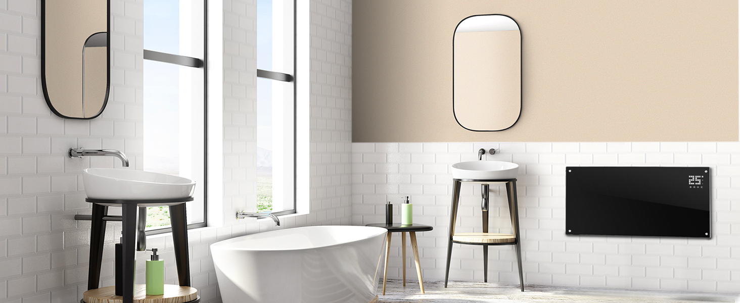 Електричний конвектор Klarstein: мобільний нагрівач з термостатом, 2000 Вт