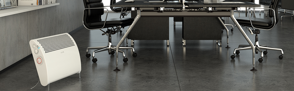 Конвектор-вентилятор Olimpia Splendid Caleo TT 2000W з турбо-режимом та таймером, білий, 70 м³