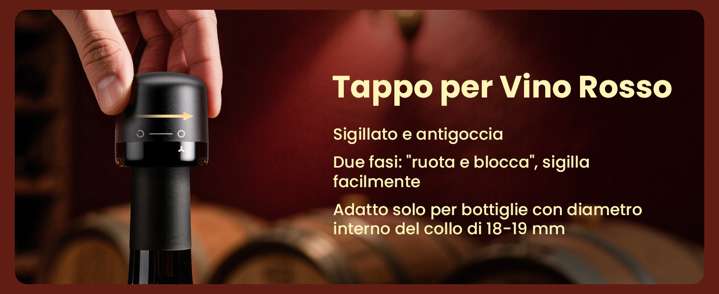 Електричний відкривачка для вина GHB 6-в-1 з USB-зарядкою, різець фольги, виливає вино та вакуумний затвор - ідеальний подарунок для поціновувачів вина (8-в-1)