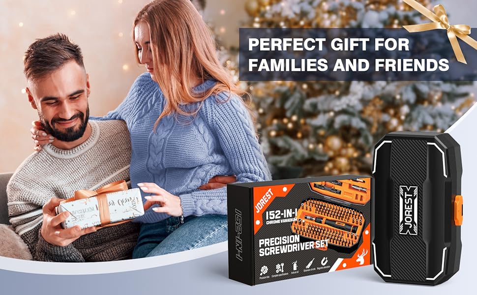 Набір викруток JOREST 155 в 1: міні-набір для ремонту Macbook, Laptop, PC, RC, PS5, Switch, Xbox, iPhone, годинників та окулярів