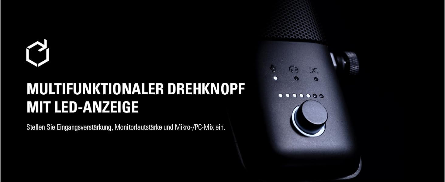 Elgato Wave:3 - Професійний USB-конденсаторний мікрофон для стрімінгу, подкастів, геймінгу та home office, безкоштовне програмне забезпечення для мікшування, плагіни звукових ефектів, захист від спотворень, Plug & Play, для Mac - PC мікрофон