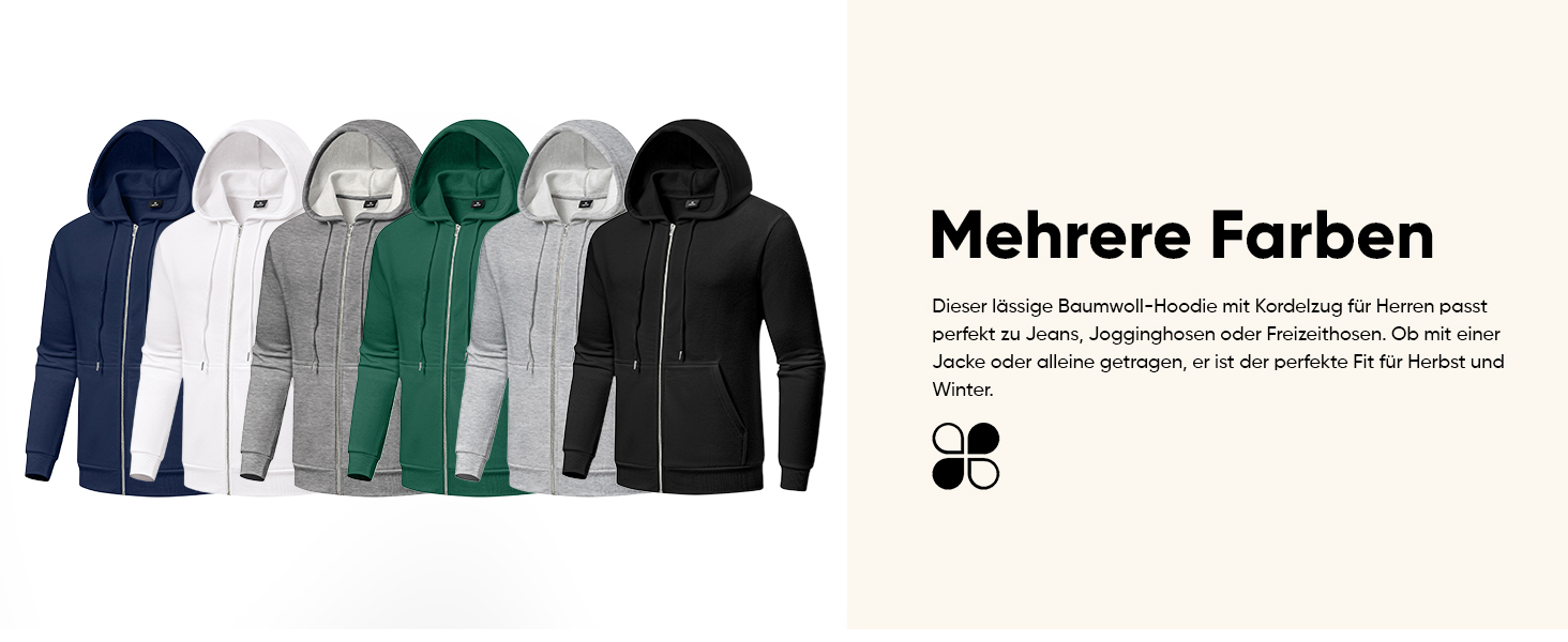 Світшот JMIERR чоловічий з капюшоном, чорний, XL. Теплий, з кишенями, на блискавці, з довгими рукавами. Матеріал: бавовна.