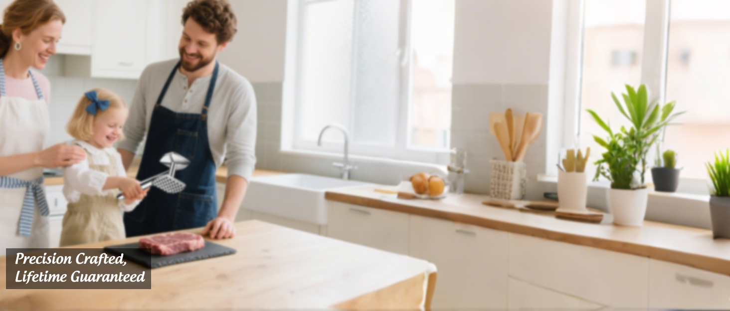 Кліпер для м'яса Aliglow: молоток-кухонний інструмент для приготування стейків, м'яса та птиці (22 см)