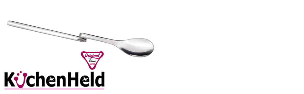 6 шт. довгі ложки для напоїв з вигином (20 см), ложки для лате макіато, йогурту, коктейлів, нержавіюча сталь, полірована, придатні для миття в посудомийній машині, без нікелю