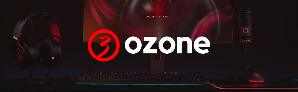 Ozone Gaming Gear Double TAP: Клавіатура + Миша для ігор, RGB підсвітка, сенсор Avago 4000 DPI, USB, Battle Royale