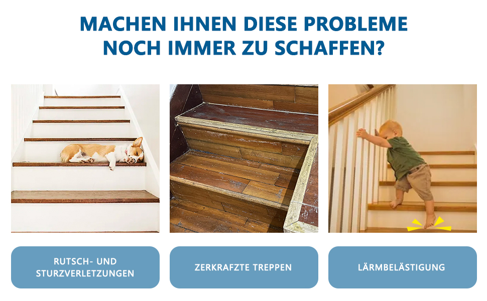 Килимок на сходинки, антиковзаючі, 20x76 см (15 шт), килимки на сходи, багаторазовий клей для чистих поверхонь, захист сходів для дітей, сірий