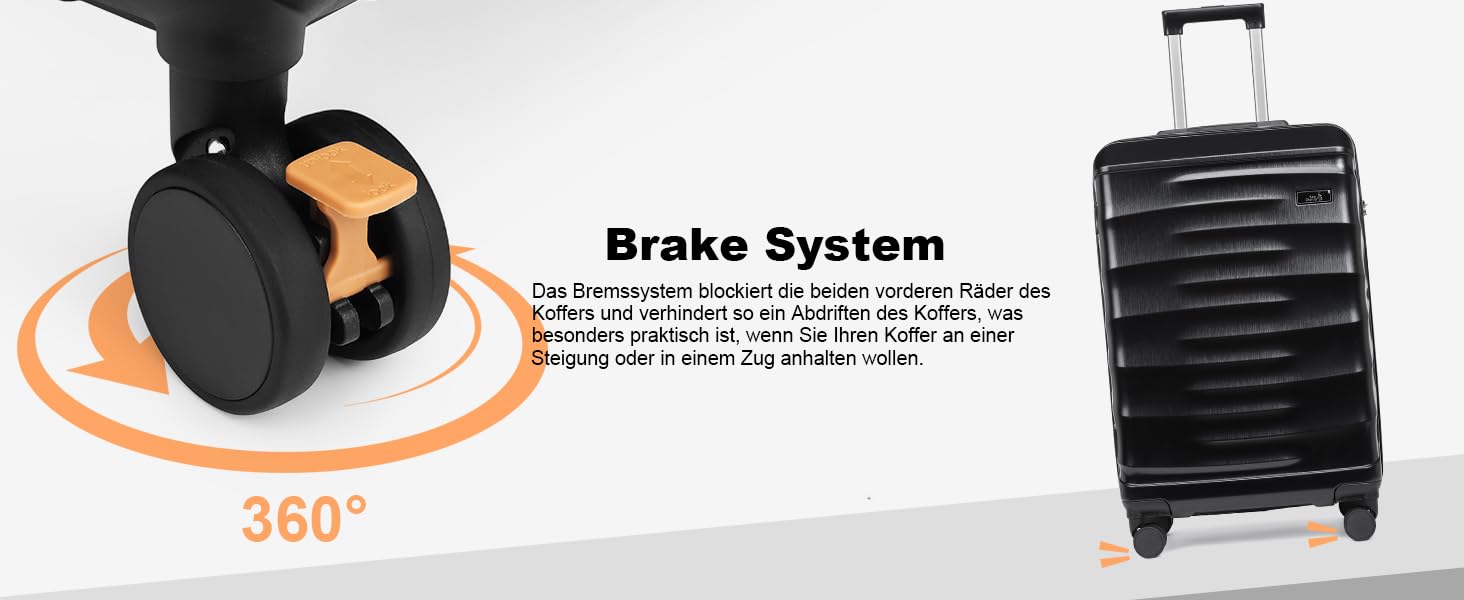 Набір валіз Sea Choice 5 в 1: ABS, Trolley, Gepäckset, велика місткість, ручна поклажа з TSA-замком, 1 сумка, 1 косметичка, колір: Matcha Grün
