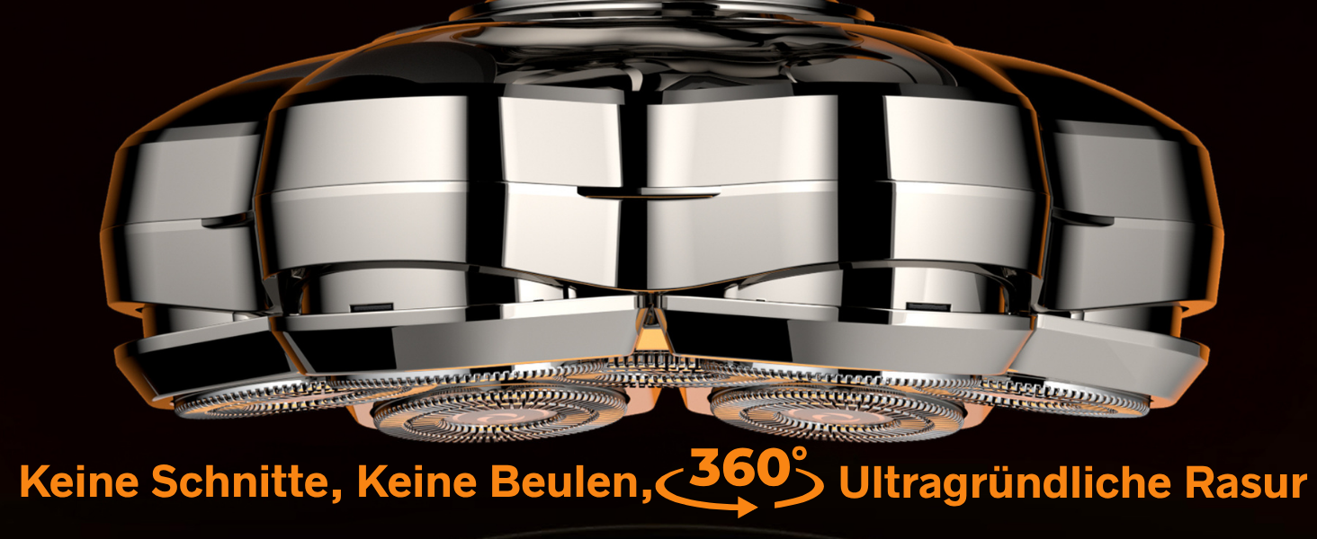 Електричний голчастий бритва BarberBoss для чоловіків з LED-дисплеєм, 5-в-1: голчастий, триммер для бороди та носа, QR-2025